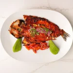 PESCADO AL CARBON|